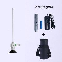 Hot Deal: ShenDa Rigid Otoscope Endoscope Zero degree 2.7×110 mm + Free Gifts (10W Portable Light Source & Leather Endoscope Bag for 3 Pieces-Any Size)