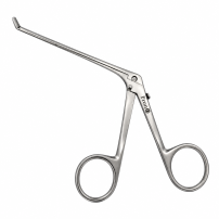 FronD Crocodile Micro Ear Alligator Forceps 3.5" Shaft Serrated Jaws 0.8MM