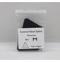 Premium Aluminum External Nasal Splint (Black)