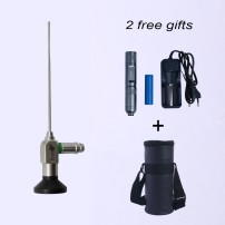 Hot Deal: FronD Wide Rigid Endoscope Zero degree 2.7×110 mm + 2 Free Gifts (10W Portable Light Source & Leather Endoscope Bag for 3 Pieces-Any Size)