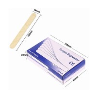 Al Wissam Wooden Tongue Depressor - Box of 100 Pieces