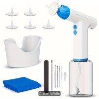 Rechargeable ear wash gun with 3 pressure levels