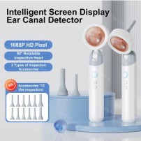 Smart HD Endoscope with Screen – 4mm, 90° Rotating Head & Tool Kit
