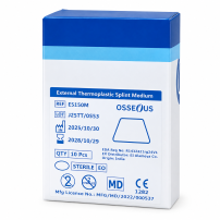 Osseous Thermoplastic external nasal splint ( Box - 10 Pieces ) - Medium