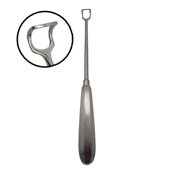 R.N.A Adenoid Curette Medium (Non-Toothed)