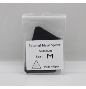 Premium Aluminum External Nasal Splint (Black)