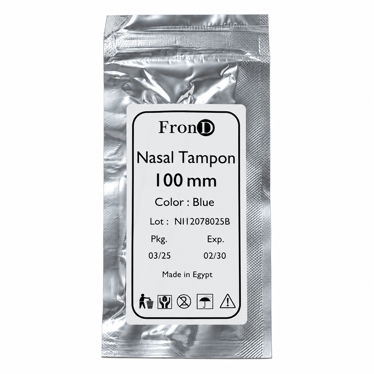 FronD Merocil PVA Nasal Pack Vacuumed