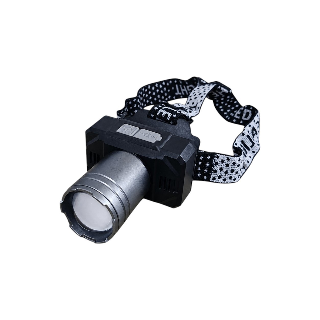 Zoom Headlamp with charger (Type C) - YD-959