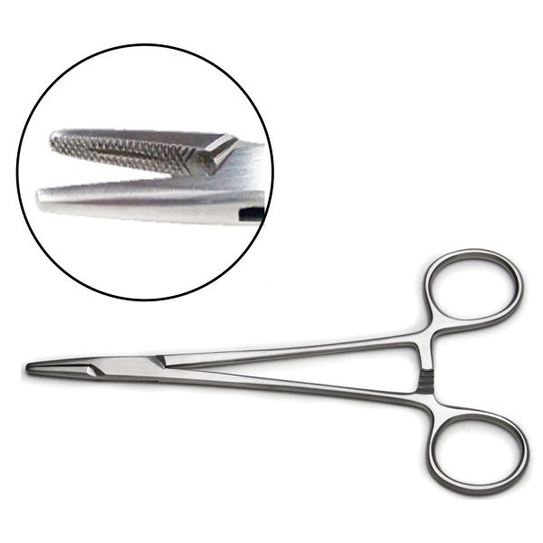 Straight needle holder - 20 Cm