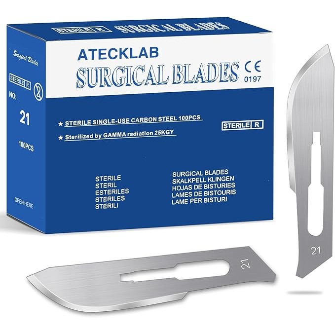 Box Disposable Surgical (Blades 100) Size 4