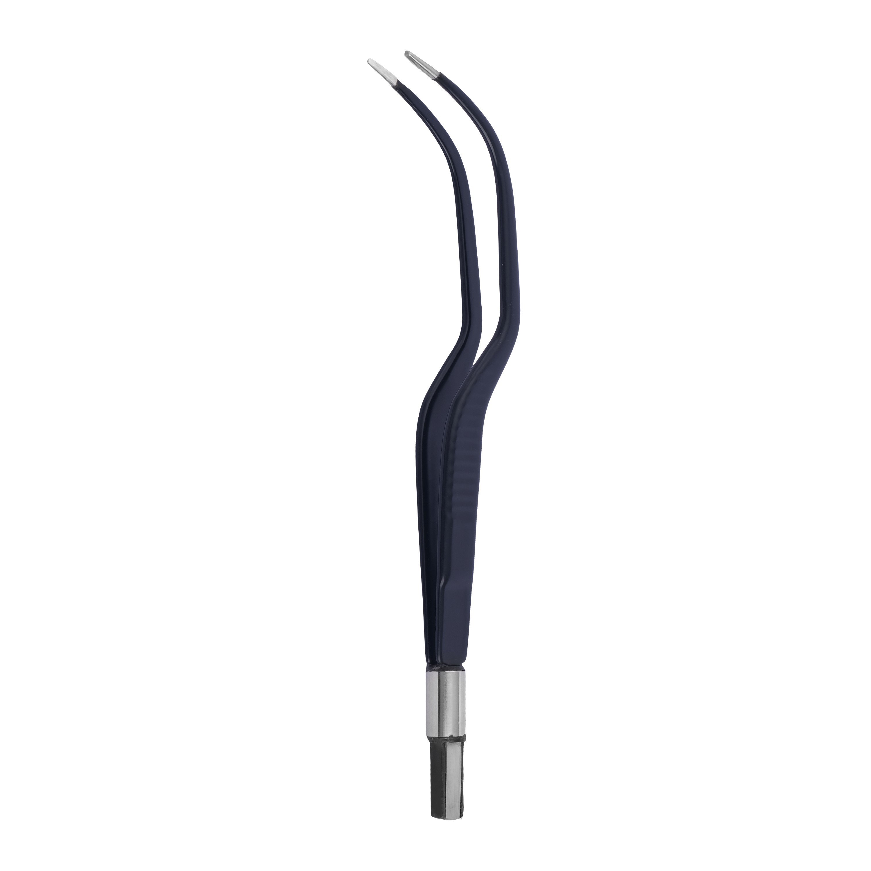 Non-Sticky Curved C-Shaped Bipolar Forceps - 18Cm
