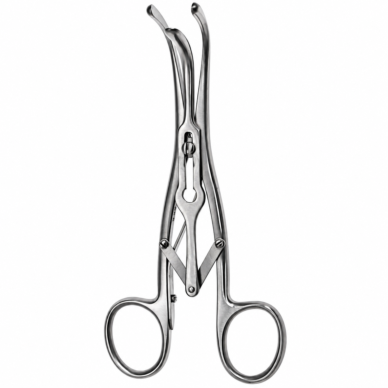 Tracheal Dilator Forceps With 3 Blades For Tracheostomy