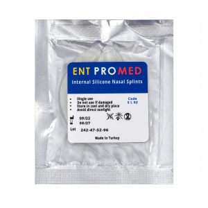 Silicon internal nasal Splints with Airway ENT PRO MED